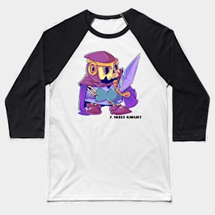 Skele Knight Baseball T-Shirt